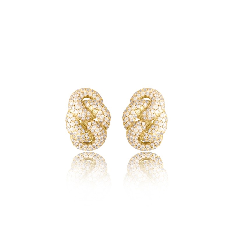 Orecchini Shine Intrecciato