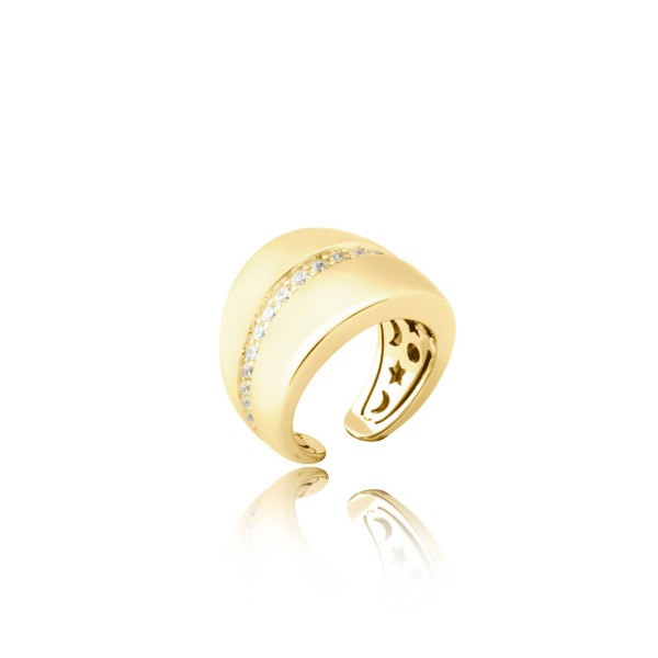 Anello Mid-Pavè Shine Star...