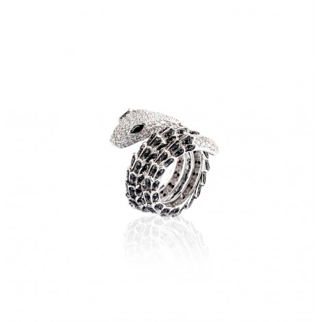 Anello Shine Serpente