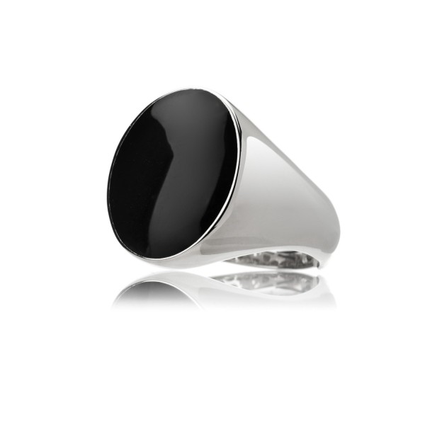 Anello Smaltato Freedom Oval