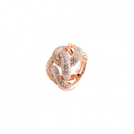 Anello Shine Intrecciato