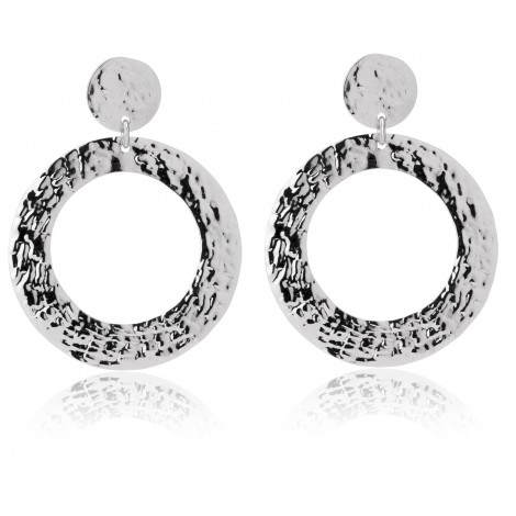 Orecchini Hammer Round