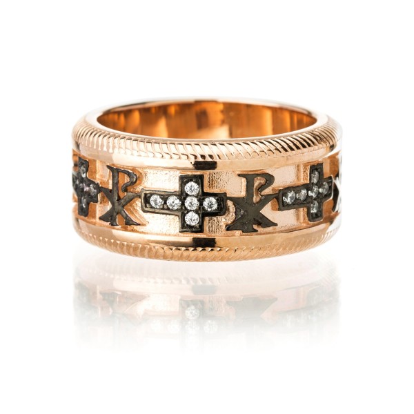 Anello Faith Chi-Rho