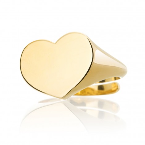 Anello Liscio Enjoy Heart