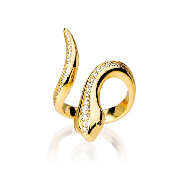 Anello Regolabile Brilliance Snake