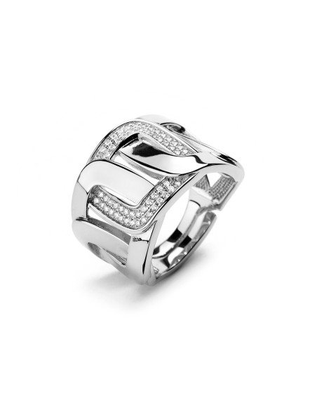 981 Jewels Anello regolabile Luxury Big Chain