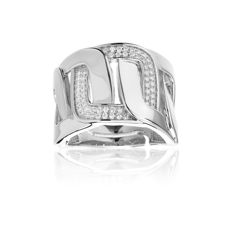 981 Jewels Anello regolabile Luxury Big Chain