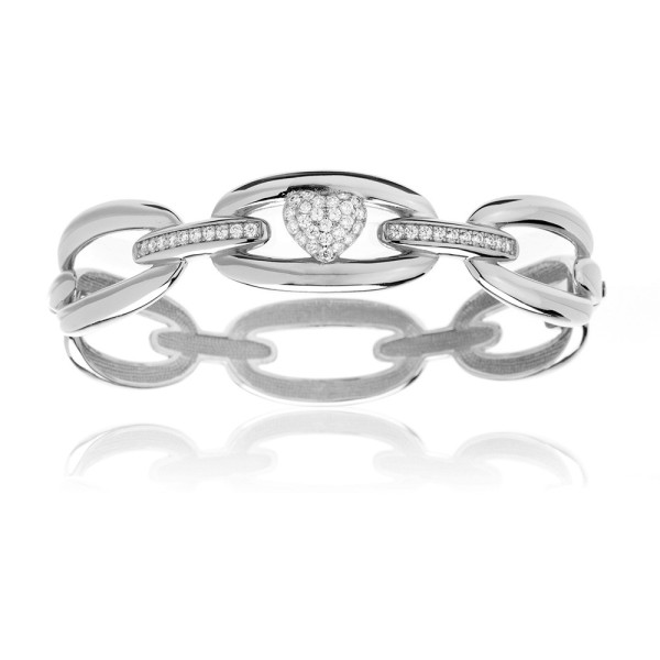 Bracciale rigido Luxury Heart 2