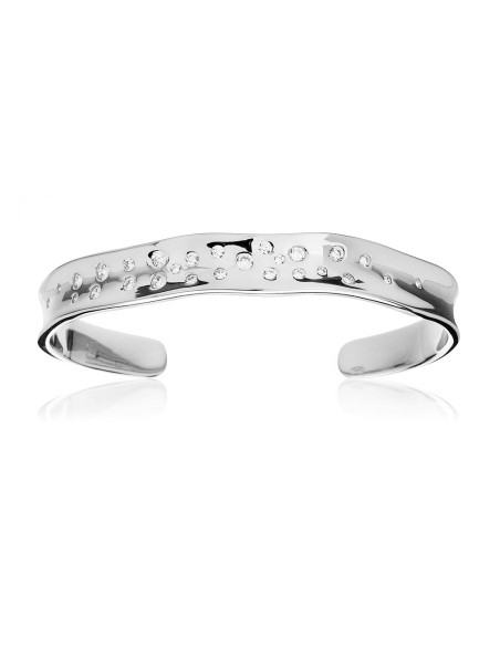 Bracciale rigido Luxury Hammered