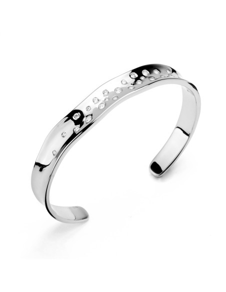 Bracciale rigido Luxury Hammered