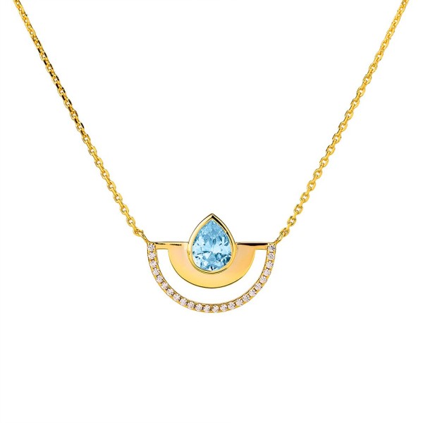 Collana Colorful Half Round...