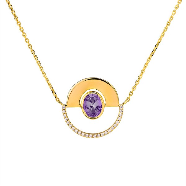 Collana Colorful Round Shine