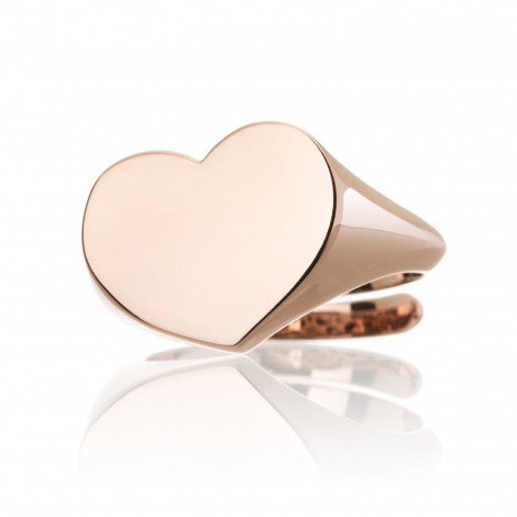 Anello Liscio Enjoy Heart