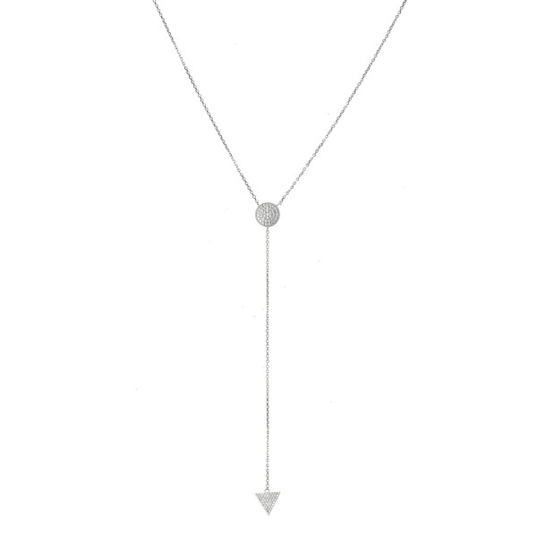 Collana Tie Stardust Triangle