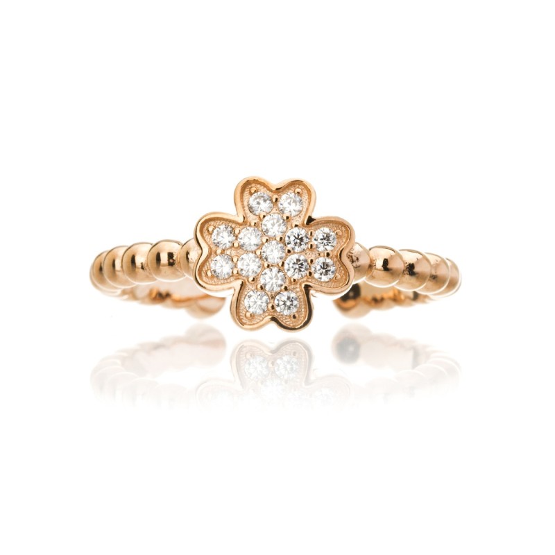 Anello Life Quadrifoglio