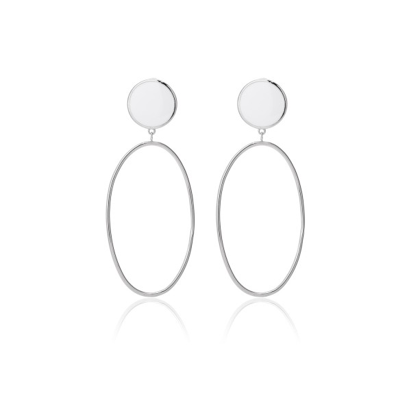 Orecchini Hammer Oval