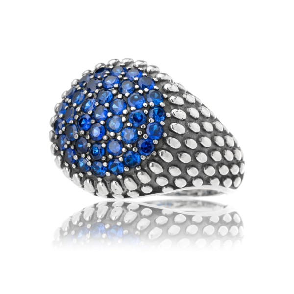 Anello Pavè Freedom Circle