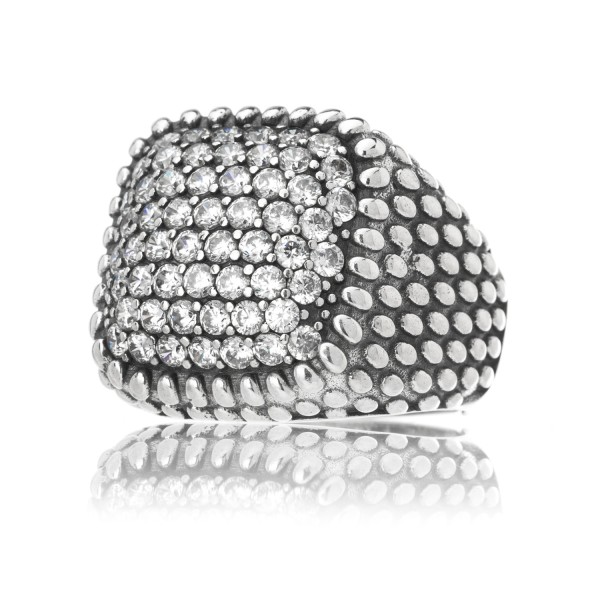 Anello Pavé Freedom Square 2